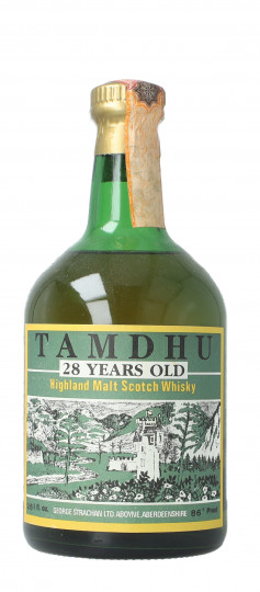Tamdhu Speyside Scotch Whisky 28 year old 1970  circa 75cl 86 Proof George Strachan