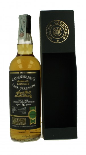 TAMNAVULIN 26 years old 1992 2018 70cl 51.3% Cadenhead's - Authentic Collection