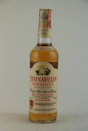 TAMNAVULIN GLENLIVET 10 YO 75CL. 43%