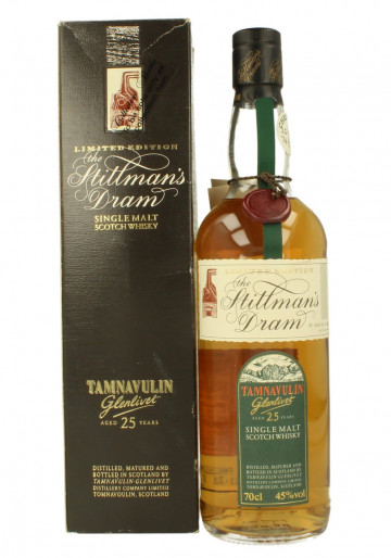 TAMNAVULIN-Glenlivet 25yo Bot.90's 70cl 45% OB - Stillman's Dram