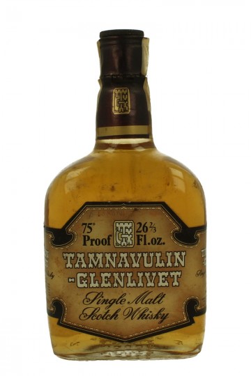 TAMNAVULIN-Glenlivet Bot.70's 26-2/3 Fl.Ozs 75°proof OB