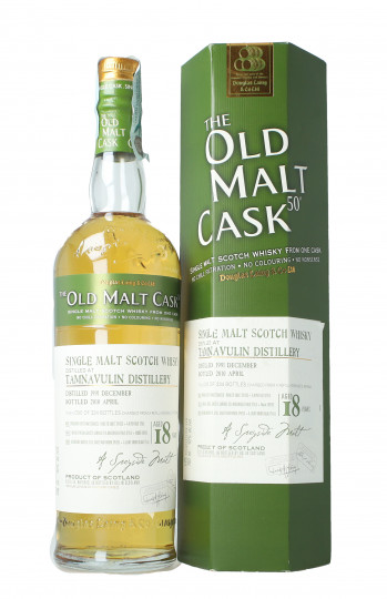 Tamnavulin Highland  Scotch Whisky 18 Years Old 1991 2010 70cl 50% Douglas Laing -Old malt Cask