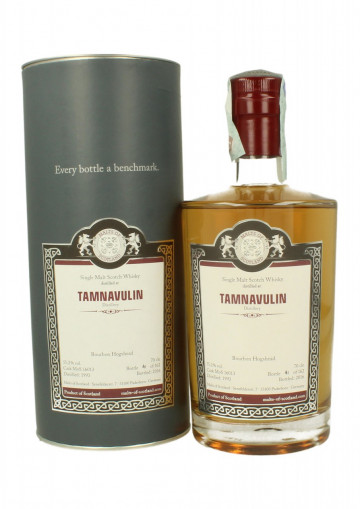 Tamnavulin  Speyside Scotch Whisky 1993 2016 70cl 55.5% MALTS OF SCOTLAND BOURBON HOGSHEAD CASK 16013