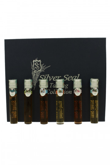 TASTING Set Rum Whisky Silver seal-HP 30 yo- BENRINNES 30 yo- DALMORE 25yo-HP 23yo-TOBERMORY 20yo-GLENBURGIE 25yo-MORTLACH 25yo-LONGMORN30yoCaroni 18yo-Jamaica Hampden 22yo- Haiti 11yo-Trinidad 24yo-Guadeleope Bellevue17yo-Demerara Enmore 11yo