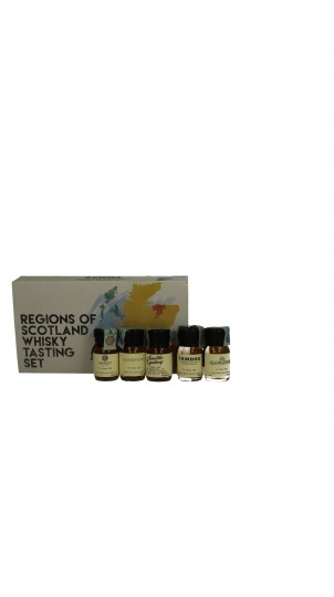 Tasting set Whisky 5x3cl Regions of Scotland