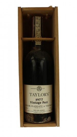 TAYLOR'S Port Vintage 1977 75cl 20% 300th Anniversary