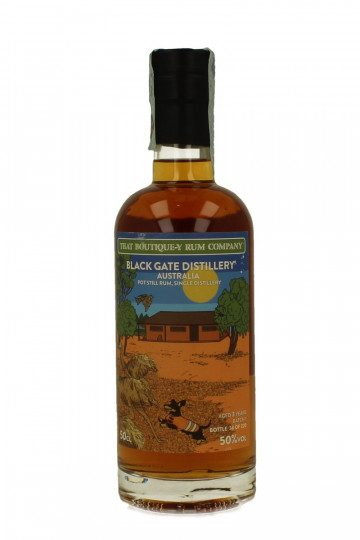 TBRC Black Gate Batch#1 3 years old 50cl 50% - Australian Rum