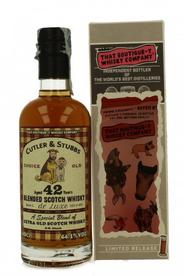 TBWC CUTLER & STUBBS 42 years old 50cl 44.1% - batch #1