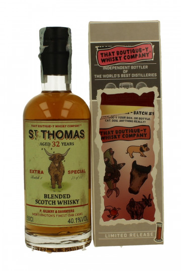 TBWC St. Thomas Blended Whisky 32 years old 50cl 40.1% - batch #1