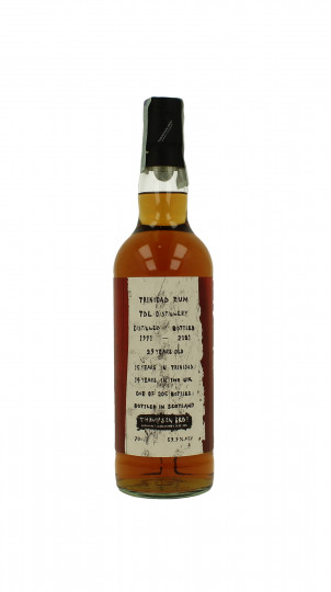 TDL TRINIDAD RUM 29 Years Old 1991 2021 70cl 59.9% - thompson bros 15 years in trinidad and 14 years in UK