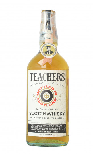 Teacher's   Blended  Scotch Whisky Bottled around 1960-1970 75cl 40% OB  - Highland cream Glendronach inside