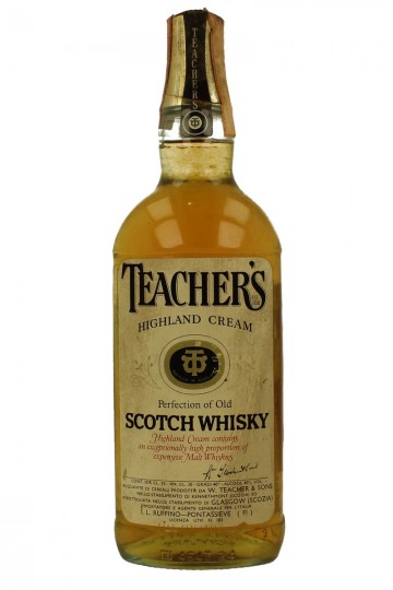 TEACHER'S Highland Cream Bot.70's 75cl 40% - Blended- with glendronach