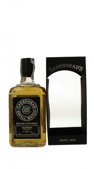 TEANINICH 11 years old 2006 2018 70cl 55.2% Cadenhead's - Small Batch
