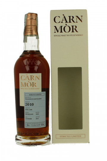TEANINICH 11 Years Old 2010 2021 70cl 47.5% - carn mor only 1028 Bot. STR Cask