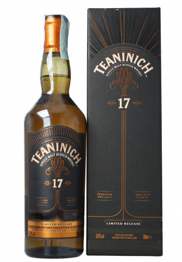 TEANINICH Hihgland malt Scotch Whisky 17 year old 70cl 55.9% OB-