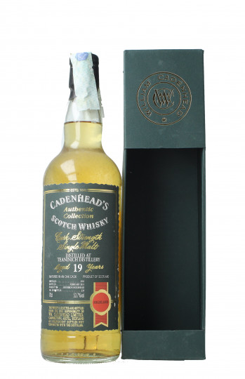 TEANINICH Hihgland malt Scotch Whisky 19 year old 70cl 53.7% Cadenhead - Authentic  Collection