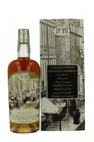 TENNESSEE BOURBON Whishey 17 Year Old 2003 2021 70cl 52% - Silver Seal single cask