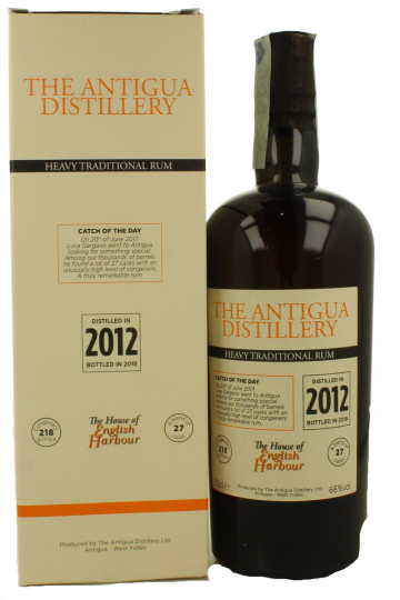 The Antigua Distillery Rum 2012 2018 70cl 66% OB-Blend of 27cask Luca Gargano Selection