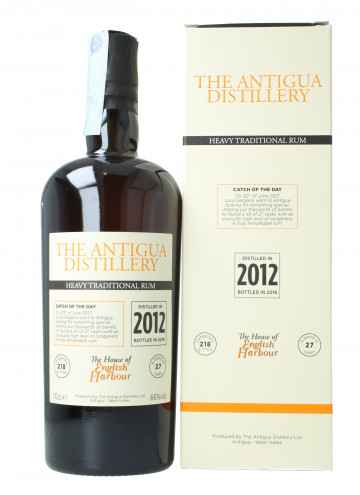 The Antigua Distillery Rum 2012 2018 70cl 66% OB-Blend of 27cask Luca Gargano Selection