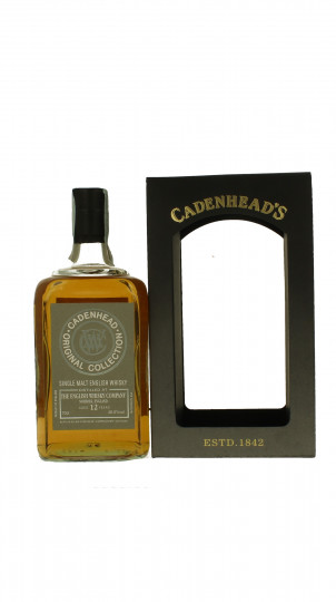 The English Whisky Company 12 years old 70cl 46% Cadenhead's -Original Collection