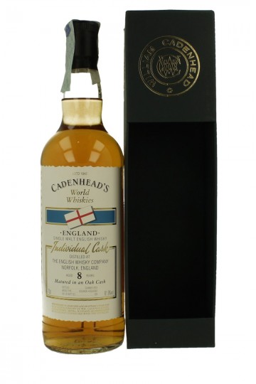 The English Whisky Company 8 years old 2018 70cl 61.9% Cadenhead's - World Whiskies