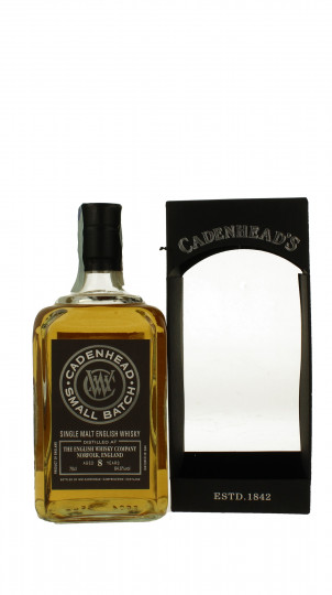 The English Whisky Company 8 years old 70cl 64.6% Cadenhead's - Small Batch