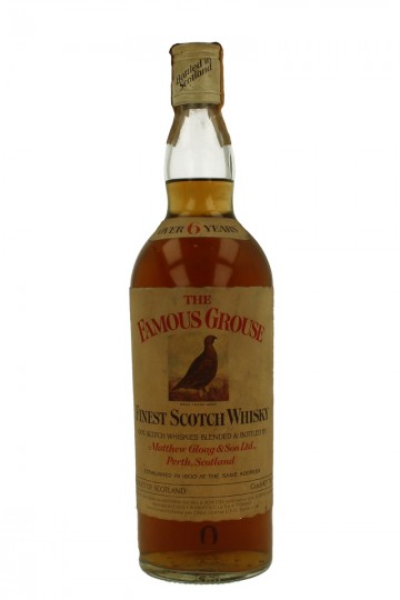 THE FAMOUS GROUSE 6 years old - Bot.70's 75cl 43% OB  -