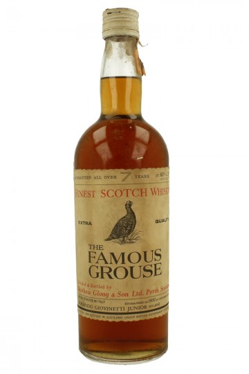 THE FAMOUS GROUSE 7yo Bot.60/70's 75cl 43% Matthew Gloag & Co. - Blended Bad label