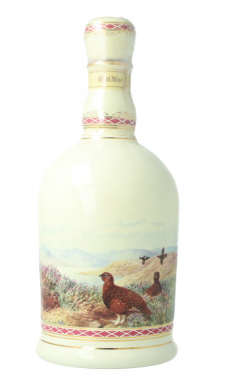 The Famous Grouse Blended Scotch Whisky 70cl 40% OB  - Decanter Wade porcellain gilden 24 carat gold