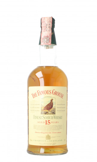 THE FAMOUS GROUSE Malt Whisky 15 year old - Bot. in The 90's 70cl 43% OB-