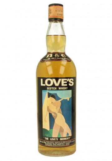 THE LOVE'S MOMENT Bot.60/70's 75cl 43% N & C - Blended