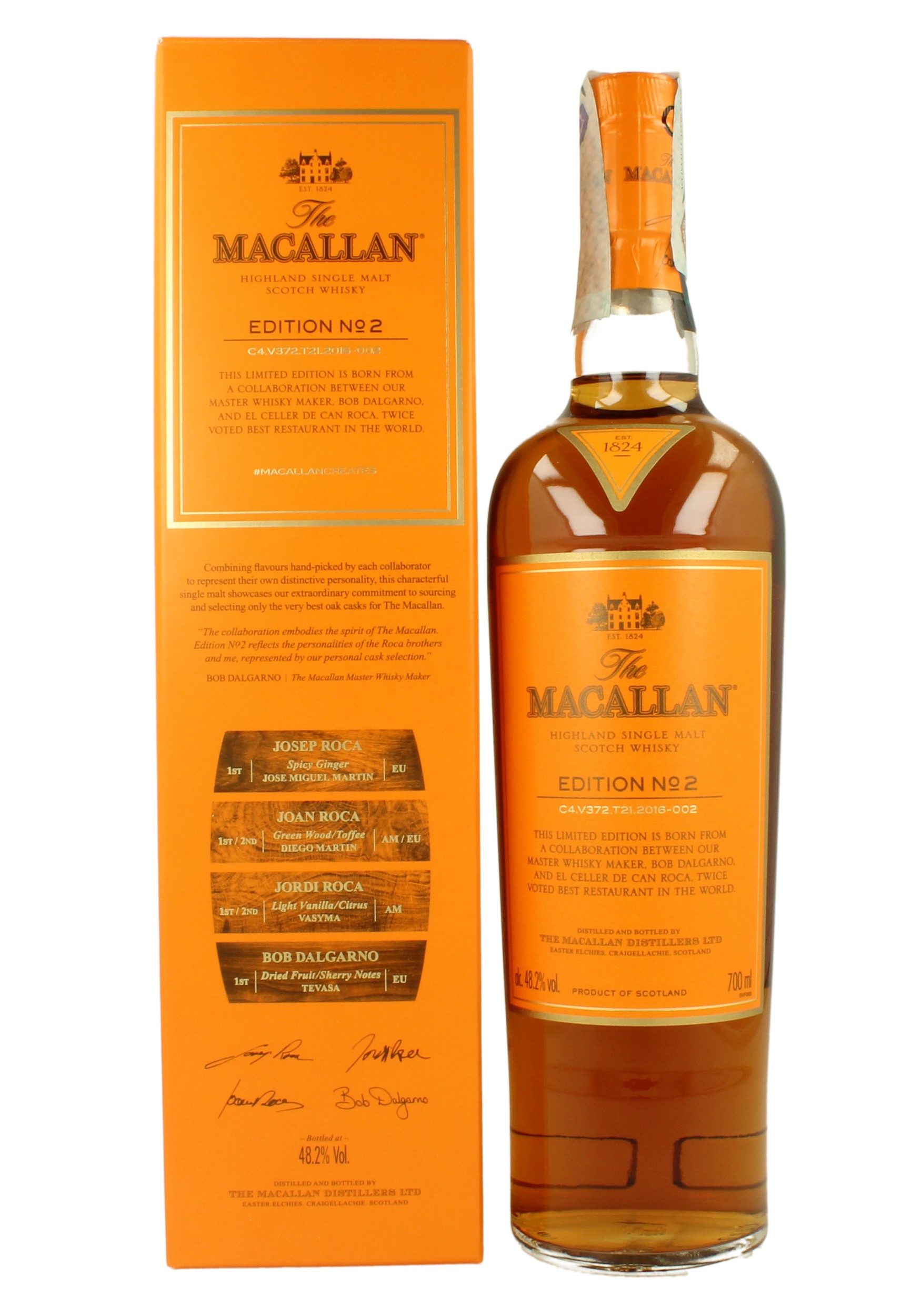 The Macallan Edition N2 70 Cl 48 2 Products Whisky Antique Whisky Spirits