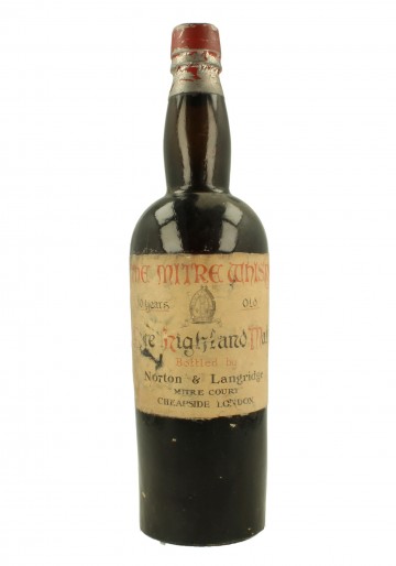 THE MITRE WHISKY Bot.around 1900 75cl Norton & Langridge