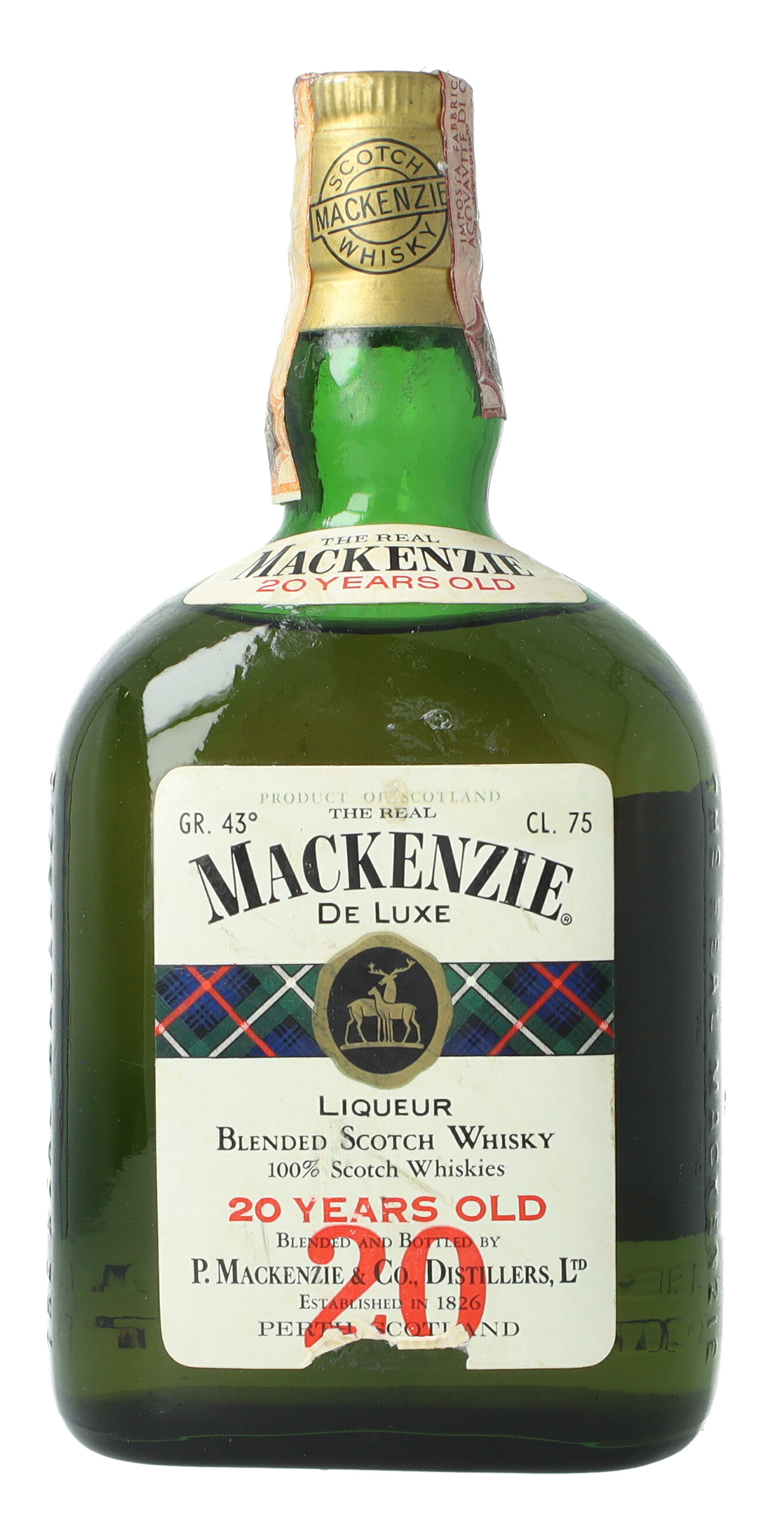 The Real MacKenzie Blended Scotch Whisky 20 Year old - Bot. in The