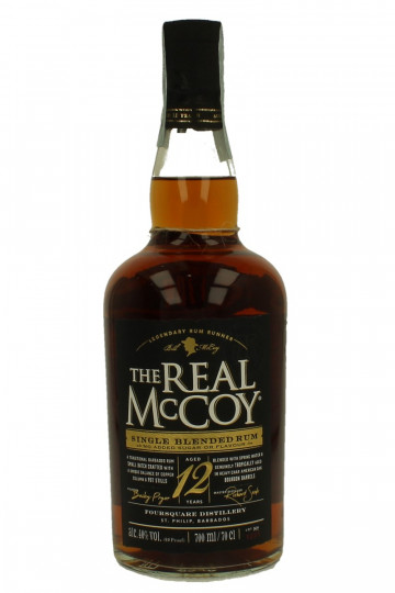 THE REAL McCOY 12 years old 70cl 40% - Super Premium -