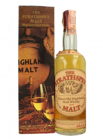 THE STRAHSPEY Pure Malt 5yo Bot.80's 75cl 40%