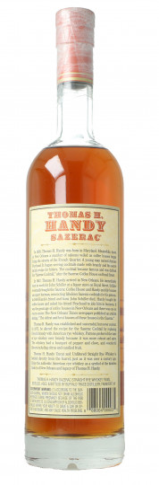 Thomas Handy Sazerac  Kentucky Straight Rye Whiskey Bottled 2015 75cl 63.45% Buffalo Trace distillery