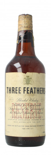 Three Feathers Blended Whiskey 7 years old Bottled 1950 circa 74cl 43.4%