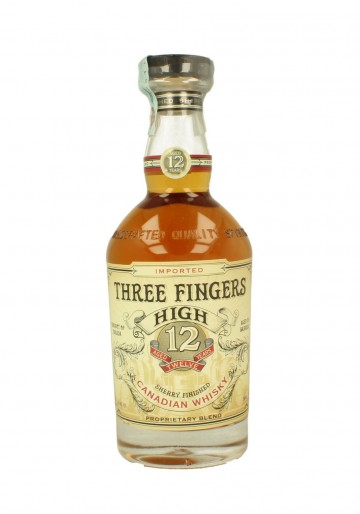 THREE FINGERS 12 40% SHERRY FINISHED
