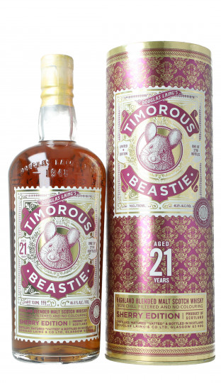 Timorous Bestie Highland  Blended Scotch Whsiky 21 Year Old 70cl 46.8% Douglas Laing -