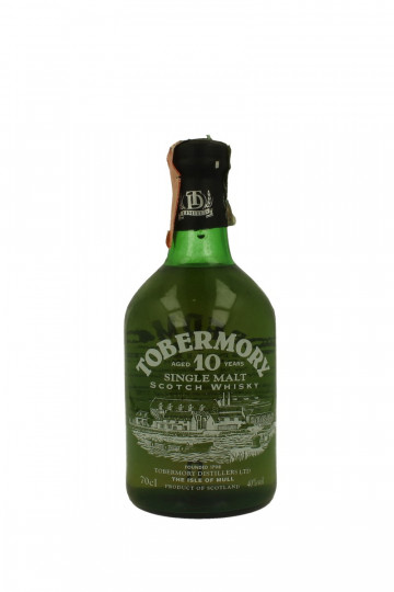TOBERMORY 10 years old BOTTLED IN THE  80'S/90'S 70cl 43%