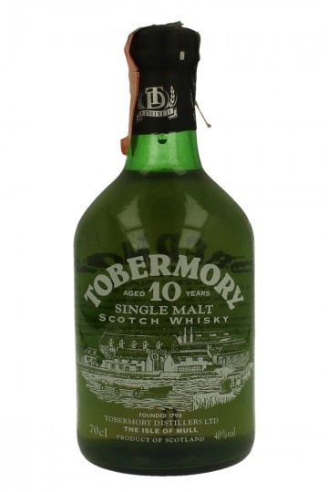 TOBERMORY 10yo Bot.90's 70cl 40% OB