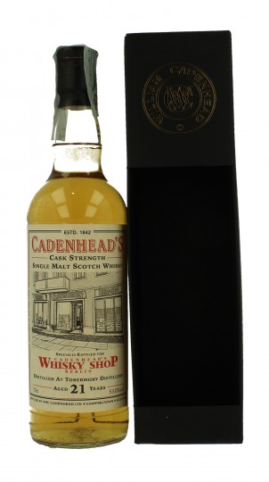 TOBERMORY 21 years old 1996 2018 70cl 53% Cadenhead's - whisky shop Berlin