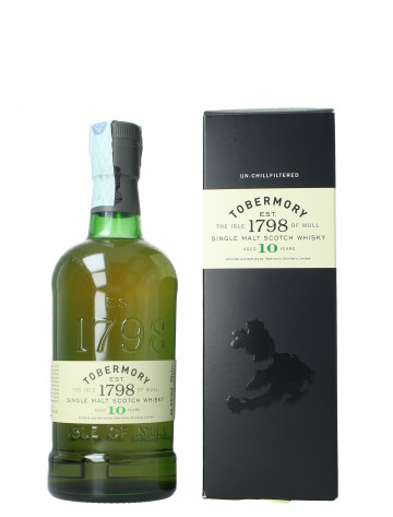 Tobermory Island of Mull  Scotch Whisky 10 year old 70cl 46.3% OB