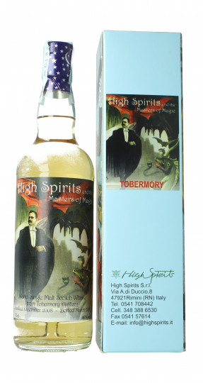 Tobermory Island of Mull  Scotch Whisky 13 year old 2008 2022 70cl 46% High Spirits  -Master of magic