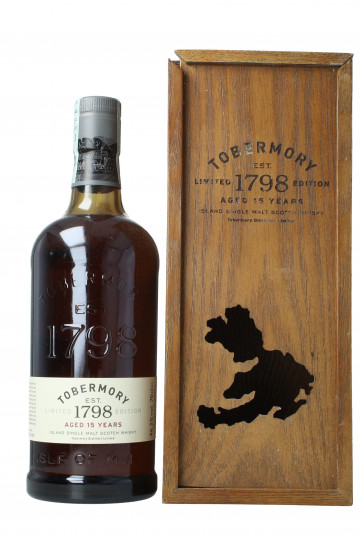 Tobermory Island of Mull  Scotch Whisky 15 year old 70cl 46.3% OB