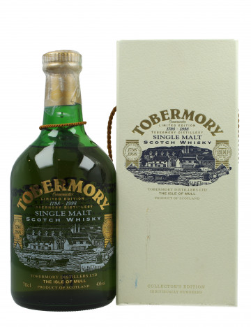 Tobermory Island of Mull  Scotch Whisky Bot in The 90's early 2000 70cl 40% OB