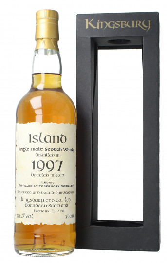 Tobermory Island Scotch Whisky 1997 2017 70cl 59.2% Kingsbury -single cask
