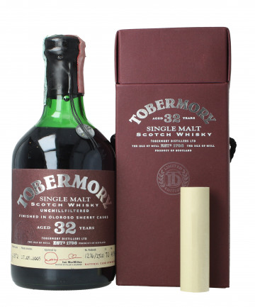 Tobermory Island Scotch Whisky 32 Year Old 1972 2005 70cl 49.5% OB-