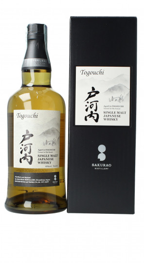 Togouchi  Japanese Single malt  Whisky 70cl 43% OB-
